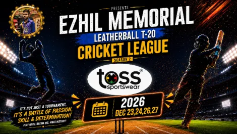 EZHIL MEMORIAL LEATHERBALL T20